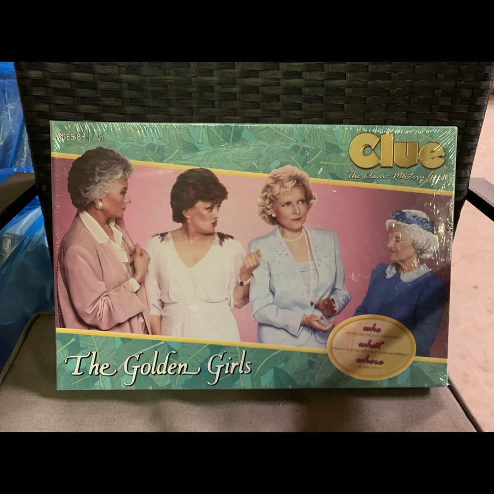 Clue - board game - Golden Girls special edition